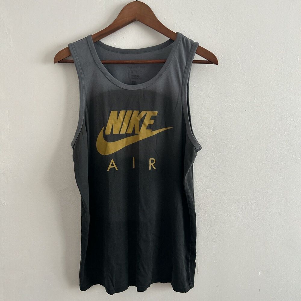 NIKE ORIGINAL MEN CASUAL VEST SLEEVELESS SHIRT T-SHIRT JERSEY TEE SIZE M
